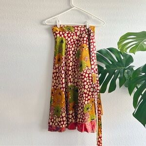 Up-Cycled Sari Skirt - Tea Length - Size 2-12 - NWT